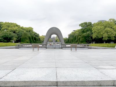 広島平和記念公園 平和の灯