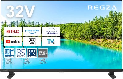 REGZA 32インチ Airplay ネット動画対応 ハイビジョン V35Nシリーズ 液晶 32V35N 2024年モデル 