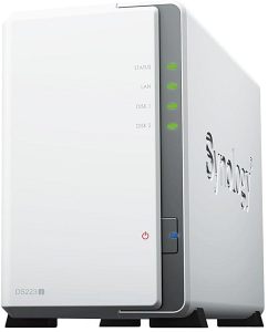 Synology NASキット 2ベイ DS223j/G【ガイドブック付き】
